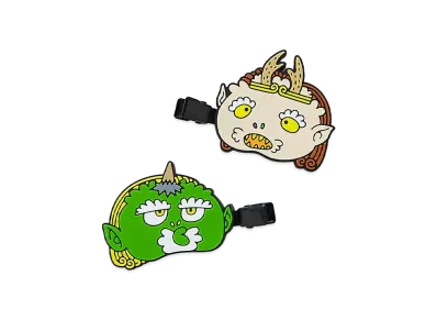 Takashi Murakami Mononoke Kyoto Bangs Clip Wind God Thunder God