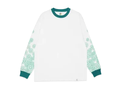 Takashi Murakami / Kaikai Kiki TM Flowers on Sleeve Series "White/Green"