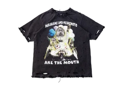 Takashi Murakami x NISHIMOTO ARE THE MOUTH Tshirts "Black"