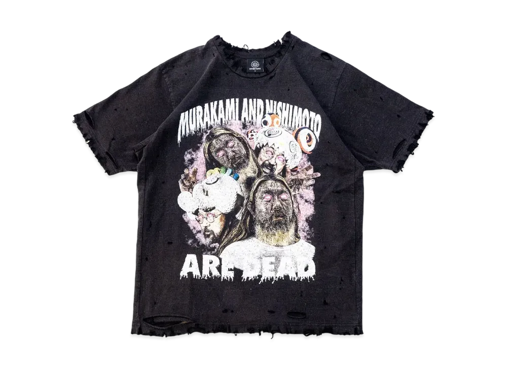 Takashi Murakami x NISHIMOTO ARE THE MOUTH Tshirts "Black"