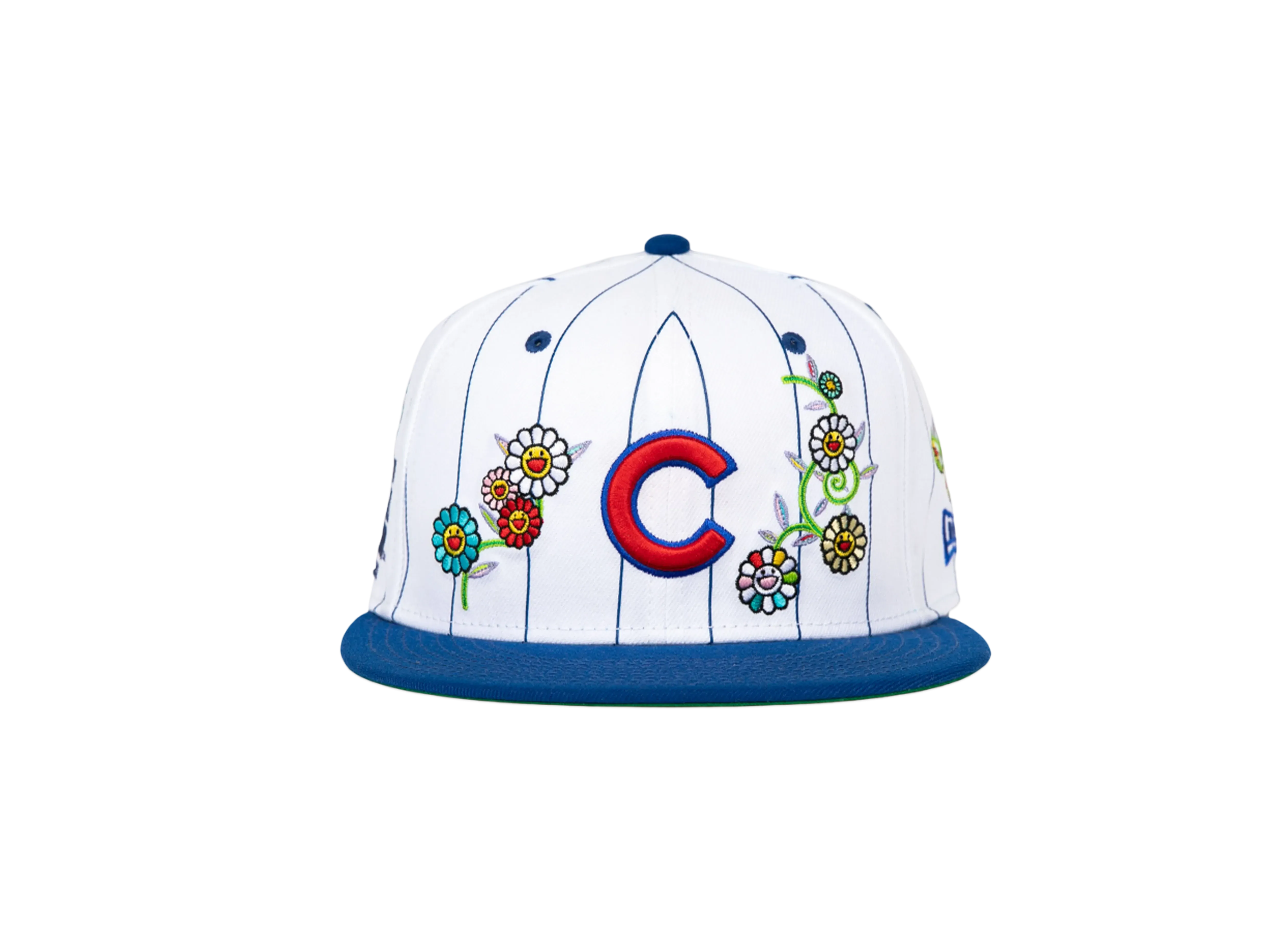 Takashi Murakami x MLB World Tour Tokyo Series 2025 New Era 9Fifty Cubs Snapback Hat Complex Exclusive "White"