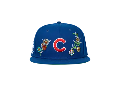 Takashi Murakami x MLB World Tour Tokyo Series 2025 New Era 59Fifty Cubs Fitted Hat "Blue"