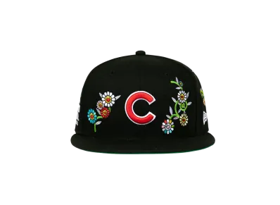 Takashi Murakami x MLB World Tour Tokyo Series 2025 New Era 59Fifty Cubs Fitted Hat "Black"