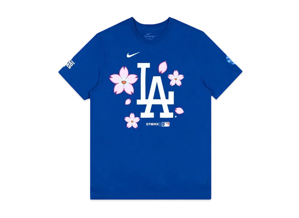 Takashi Murakami x MLB World Tour Tokyo Series 2025 Dodgers SS Tee "Blue"