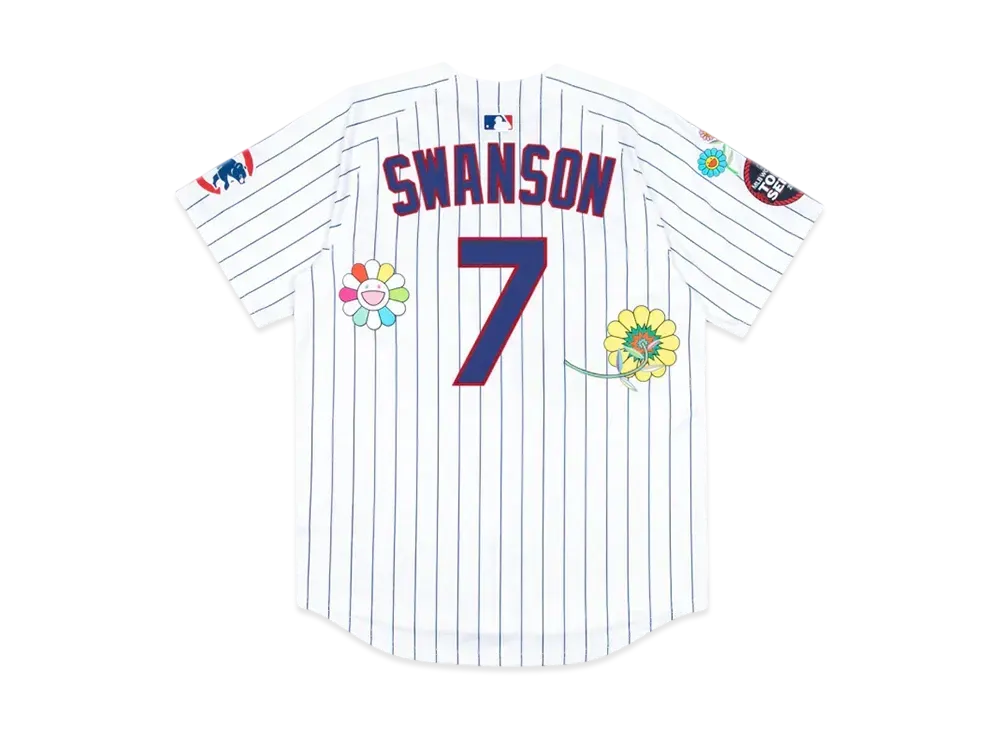 Takashi Murakami x MLB World Tour Tokyo Series 2025 Cubs Swanson Jersey "White"