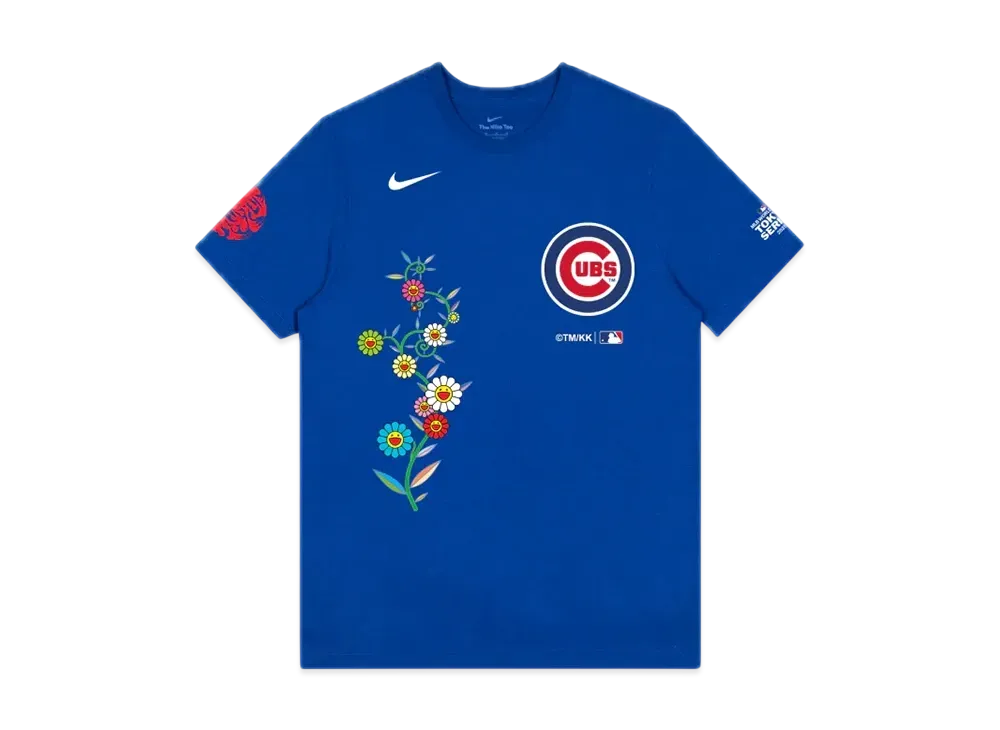 Takashi Murakami x MLB World Tour Tokyo Series 2025 Cubs SS Tee "Blue"