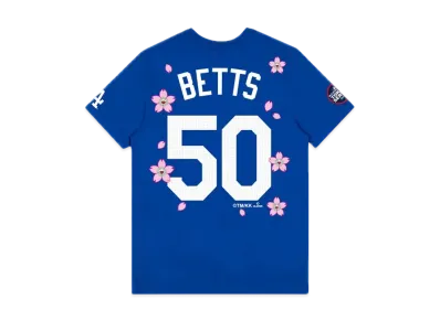 Takashi Murakami x MLB World Tour Tokyo Series 2025 Betts Dodgers SS Tee "Blue"