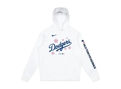 Takashi Murakami x MLB World Tour Tokyo Series 2025 Dodgers Hoodie "White"