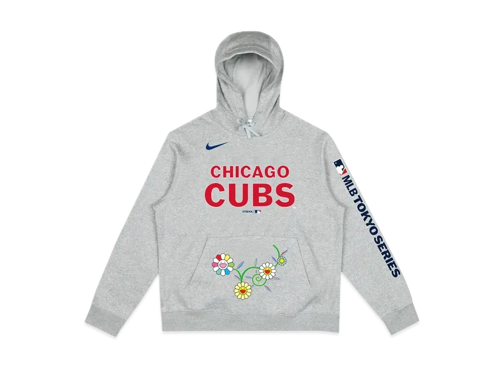 Takashi Murakami x MLB World Tour Tokyo Series 2025 Cubs Hoodie "Grey"