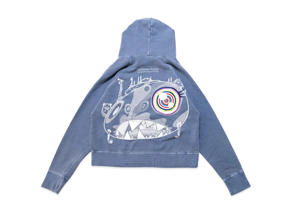 村上隆 アンファーミピーポーエンブロイダリーアイスウェットパーカー