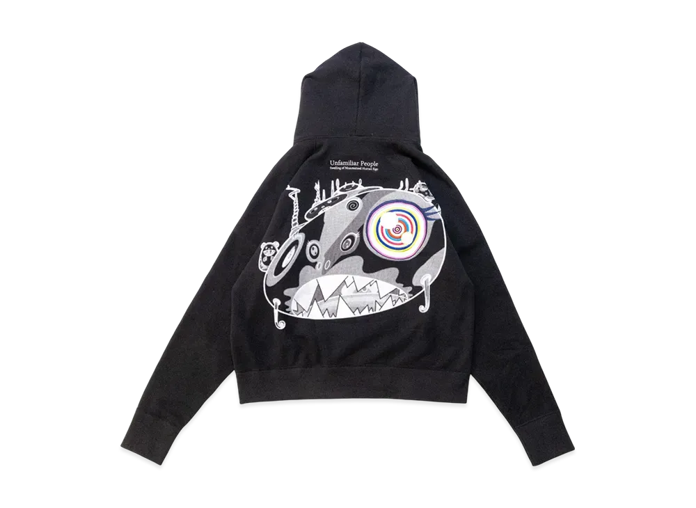 村上隆 アンファーミピーポーエンブロイダリーアイスウェットパーカー