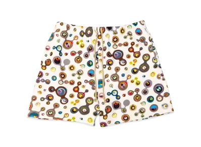 Takashi Murakami Jelly Fish Eyes Sweat Short Pants "Multi"