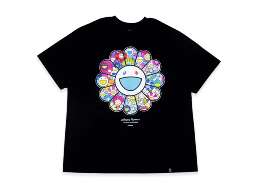 村上隆 ロリポップフラワーTシャツ 村上隆 ロリポップフラワーTシャツ