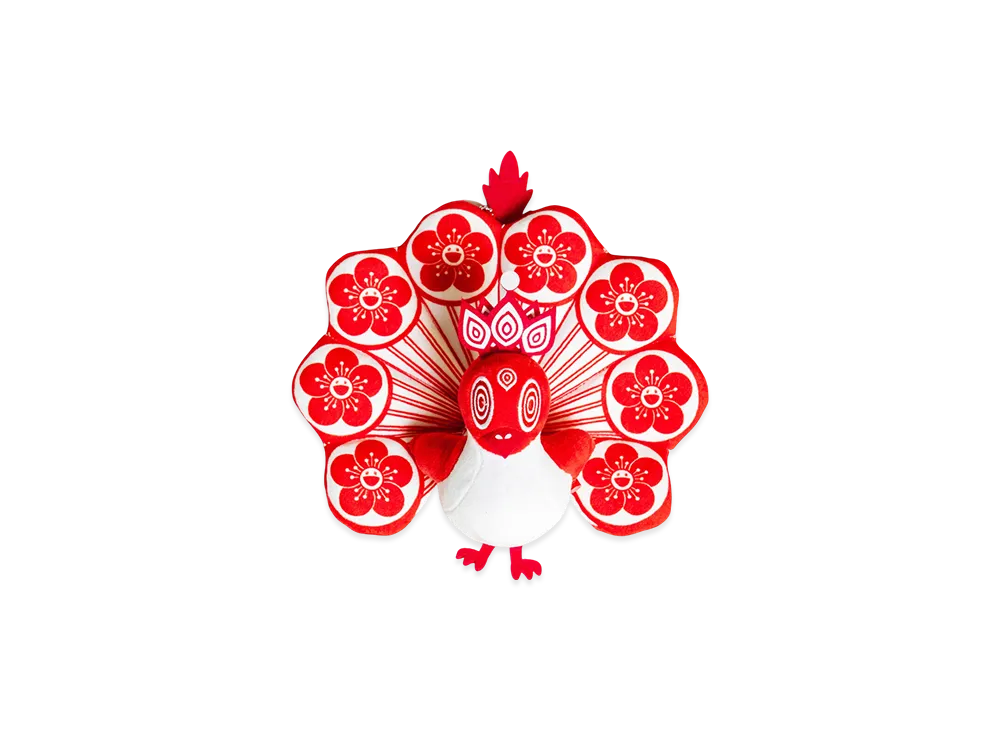 Takashi Murakami / Kaikai Kiki x Kijyaku Tei Plush Mascot Kijyaku-kun "Red"