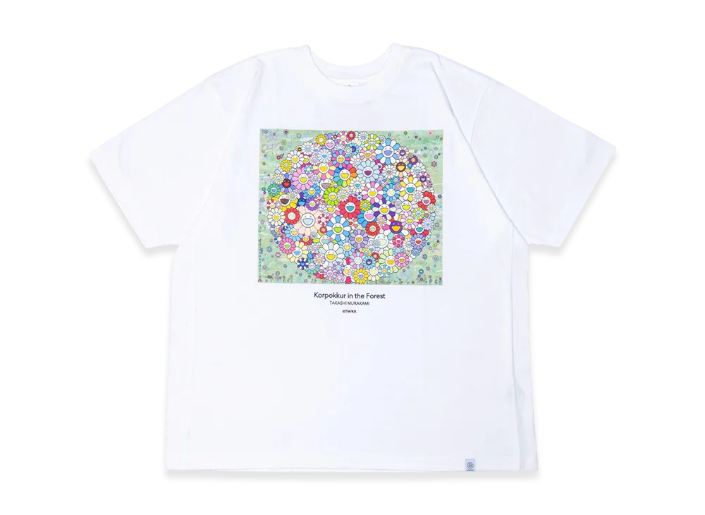 Takashi Murakami Korpokkur In The Forest T-Shirt "White"