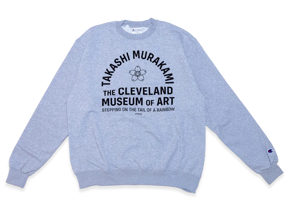 Takashi Murakami x The Cleveland Museum of Art Crewneck Sweatshirt Exhibition Title "Purple"
