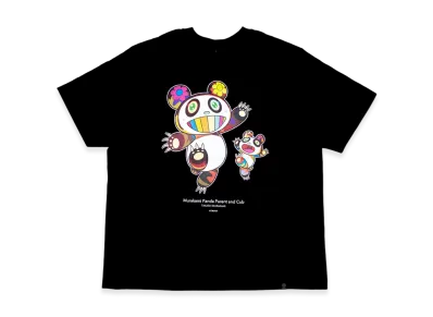 Takashi Murakami Murakami Panda Parent And Cub T-Shirt "Black"
