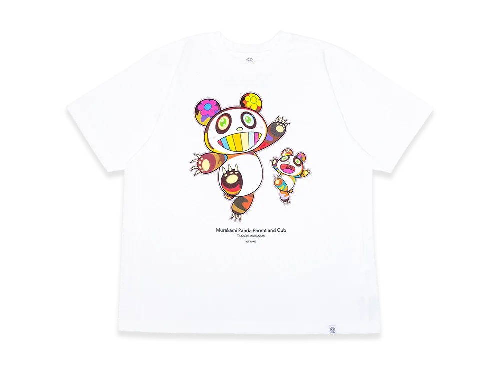 Takashi Murakami Murakami Panda Parent And Cub T-Shirt "White"