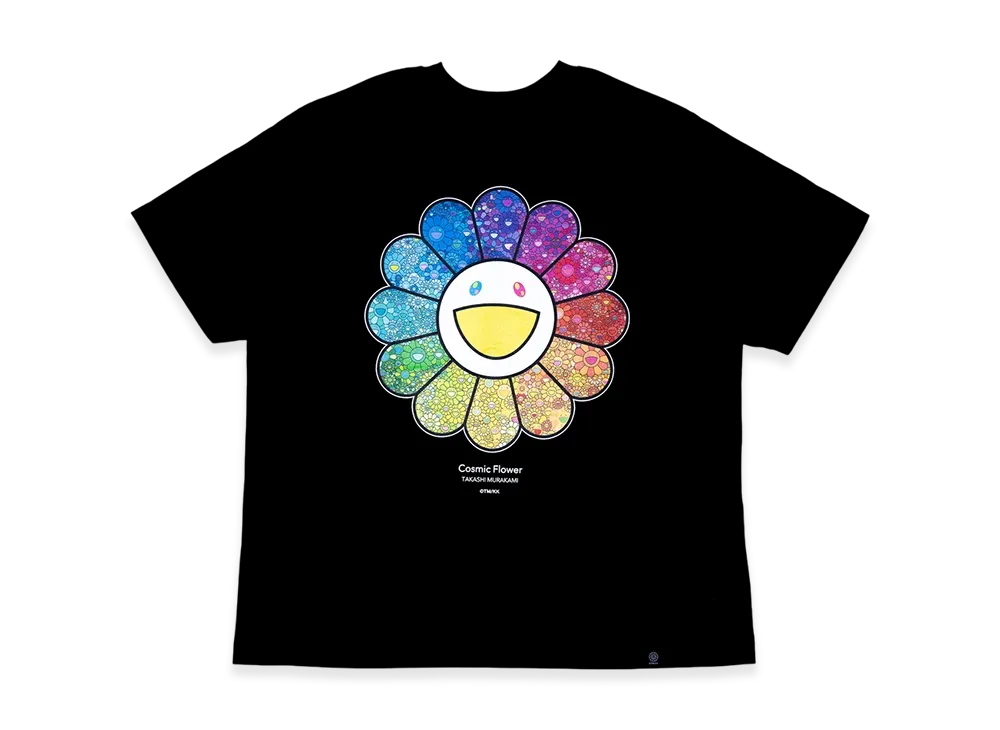 Takashi Murakami Cosmic Flower T-Shirt "Black"