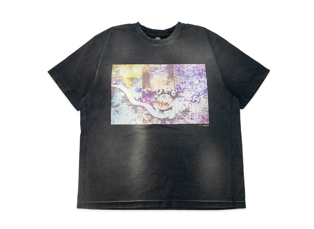Takashi Murakami 727 Damaged Tshirts "Black"