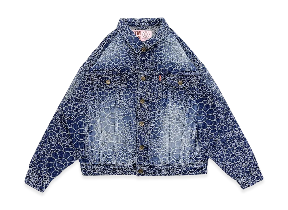 村上隆/カイカイキキ フラワーズ コットン ジャンプスーツ 