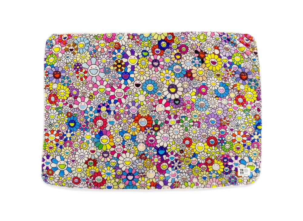 Takashi Murakami Reversible Blanket "Multi"