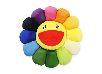 Takashi Murakami Flower Cushion 1.5m "Rainbow"