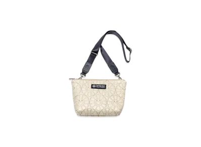 Takashi Murakami Flower Quilting mini Bag "Ivory"