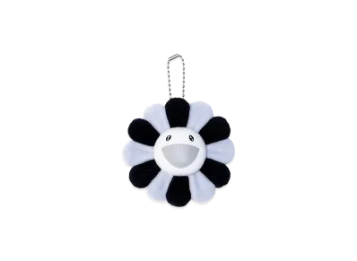 Takashi Murakami Flower Keychain "Gray/Black"