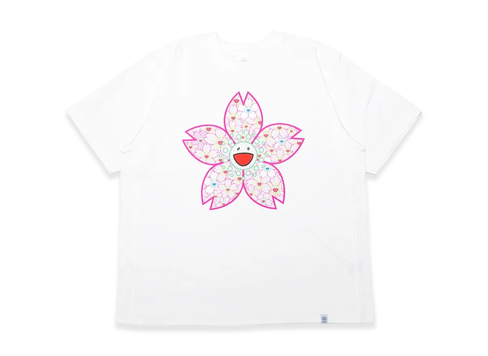 Takashi Murakami Murakami Cherry Blossoms Sakura in SakuraT-Shirt "White"