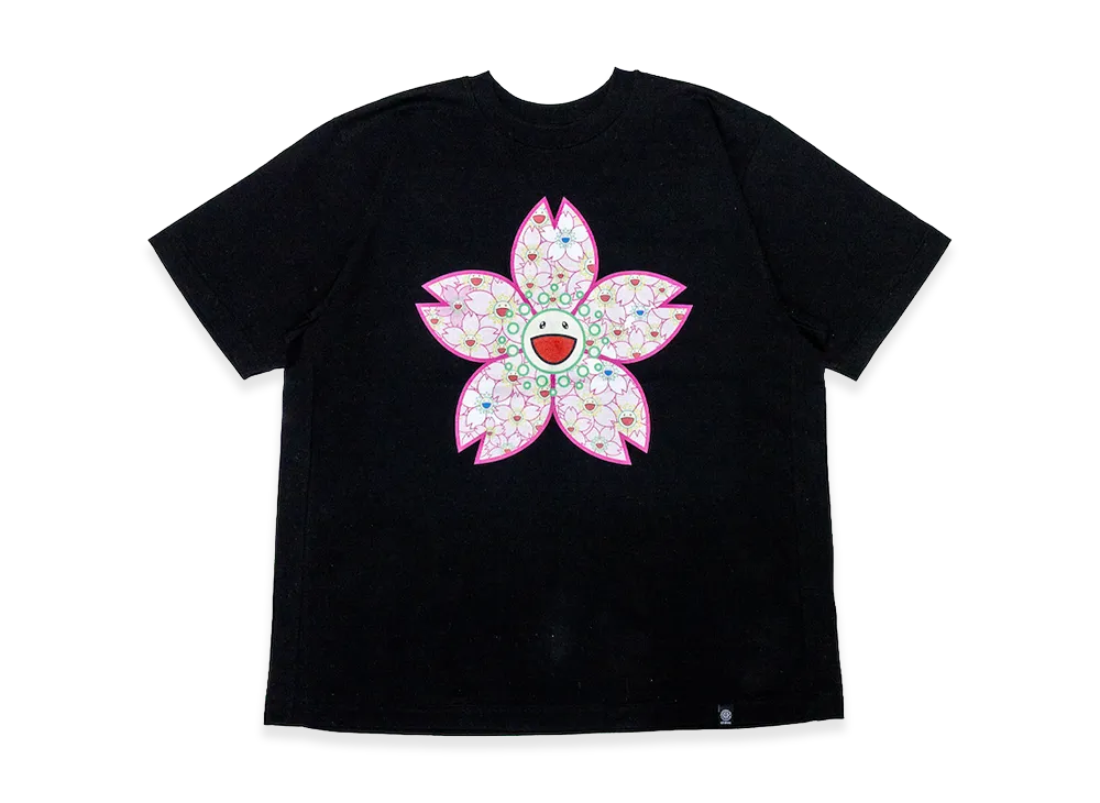 Takashi Murakami Murakami Cherry Blossoms Sakura in SakuraT-Shirt "Black"