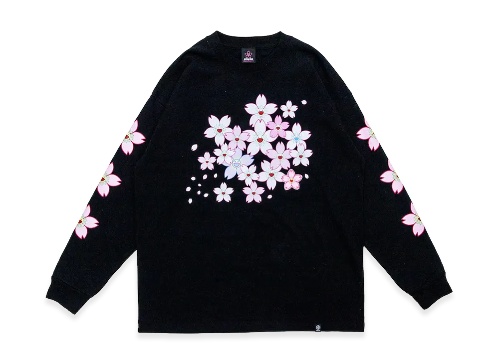 Takashi Murakami Murakami Cherry Blossoms HANABANAL/S T-Shirt "Black"