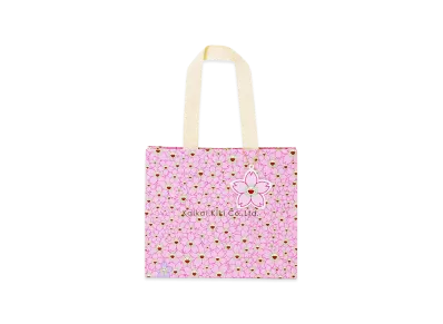 Takashi Murakami Cherry blossom Paper Bag – Wide "PInk"