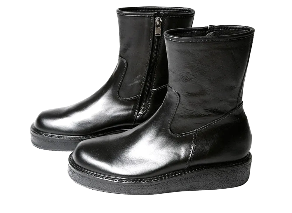 KIDS LOVE GAITE Side Zip Boots Rubber 