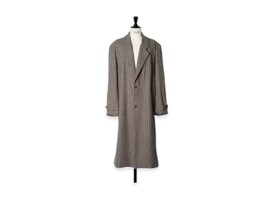 KAMIYA Tweed Coat "Beige"