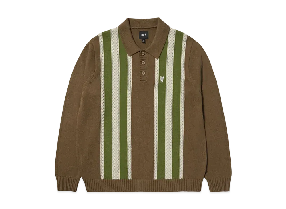 HUF Cambridge Sweater "Mud"