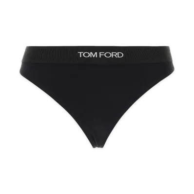 TOM FORD Women's Stretch Modal Thong "Black"