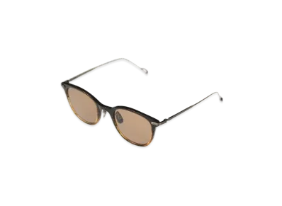 KANEKO OPTICAL x SOPHNET. Titanium Wellington Sunglasses "Brown"
