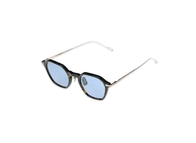 KANEKO OPTICAL x SOPHNET. Titanium Hexagon Sunglasses "Brown"