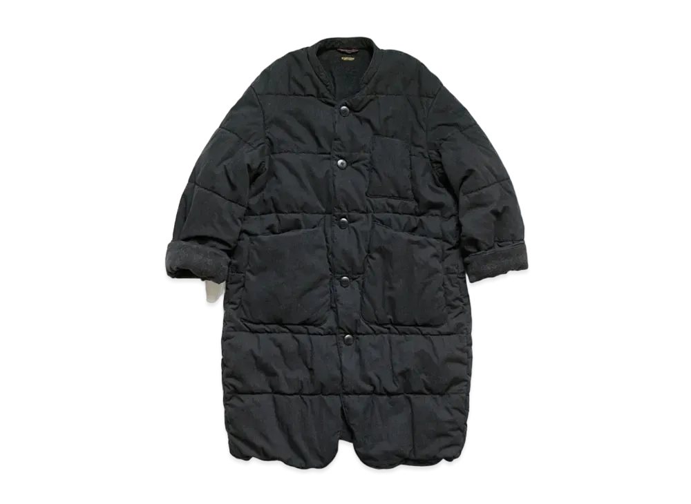 KAPITAL LIPSTOP QUILT WORK COAT "Black"