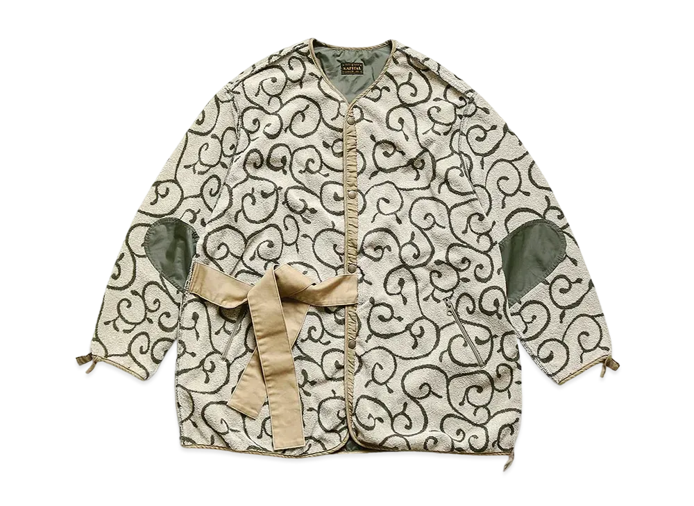 KAPITAL IRAO PILE ARABIS GEIDAI LINER COAT"Quinity"