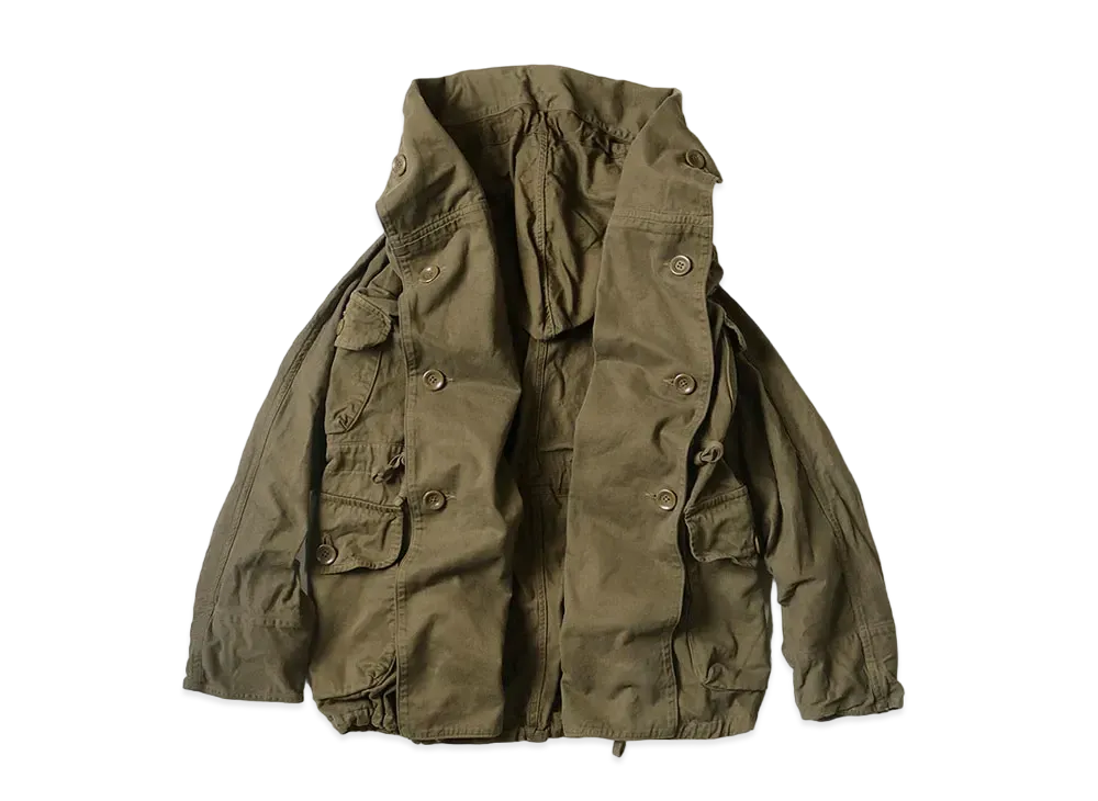 KAPITAL OR FLUFFY HAIR RING COAT "Khaki"