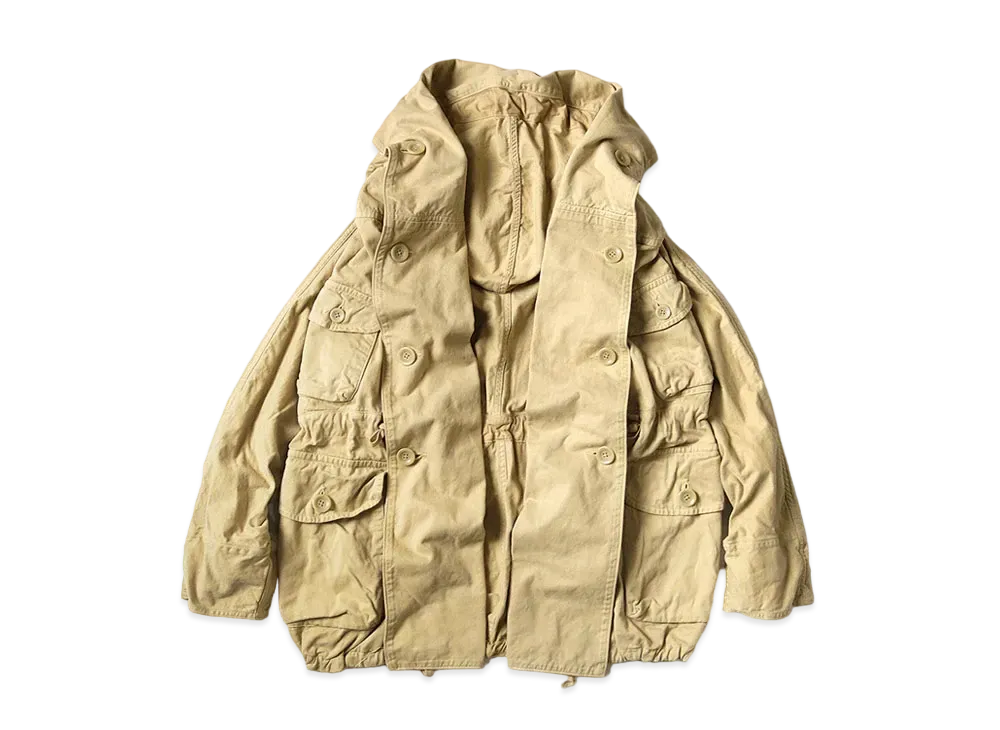 KAPITAL OR FLUFFY HAIR RING COAT "Beige"