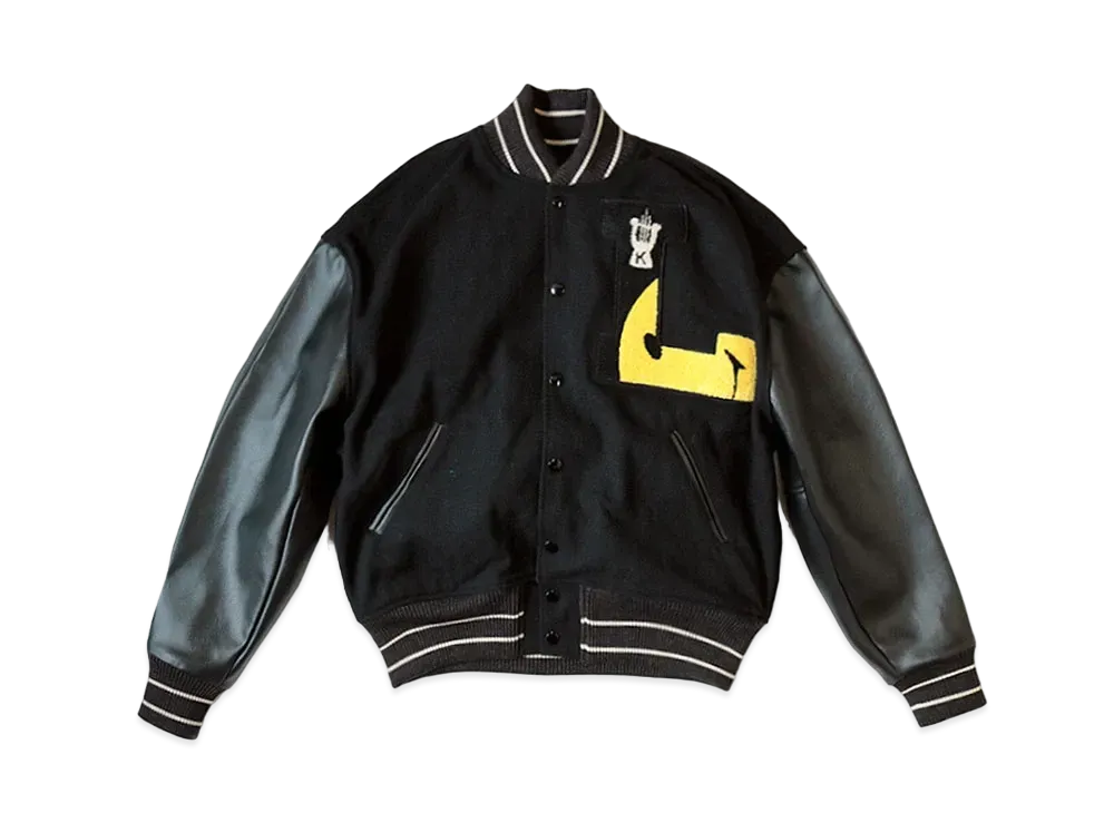 KAPITAL 40S WOOL EL FIVE BAR CITY JACKET "Black"