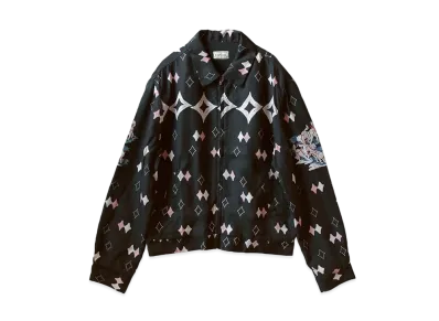 KAPITAL RAYON TAIL AINUMOSHIRI DRYSLER JACKET "Black"