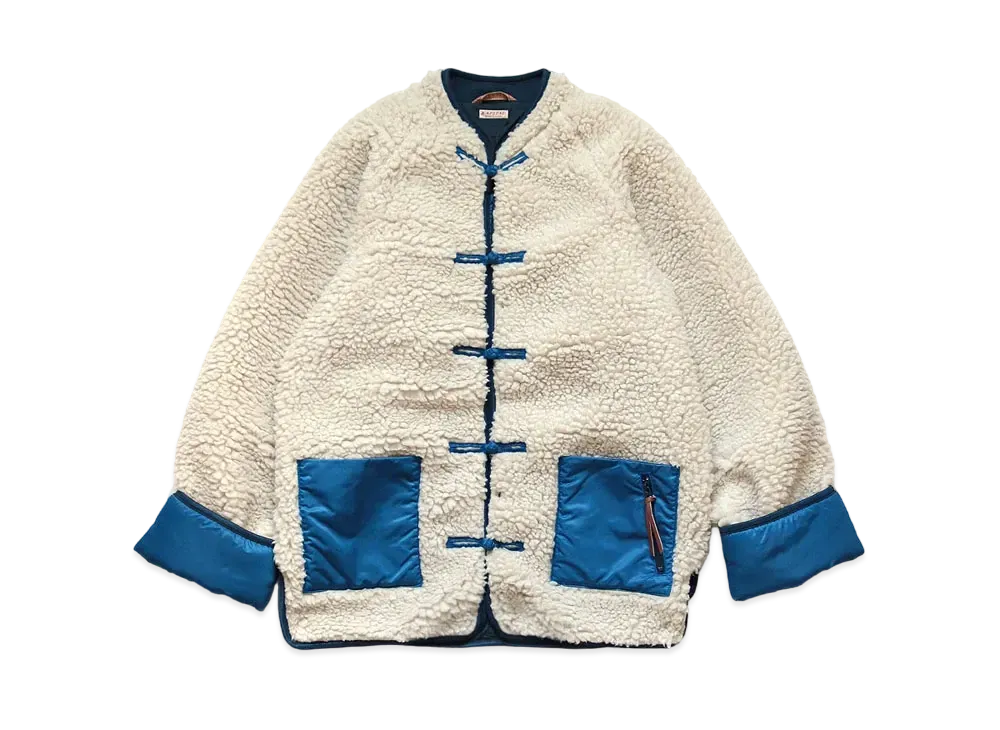 KAPITAL BOA FLEECE MAKANAI JACKET "Quinity"