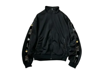 KAPITAL SKA TAPE JERSEY SWEAT BULLSON "Black"
