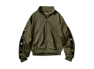 KAPITAL SKA TAPE JERSEY SWEAT BULLSON "Khaki"