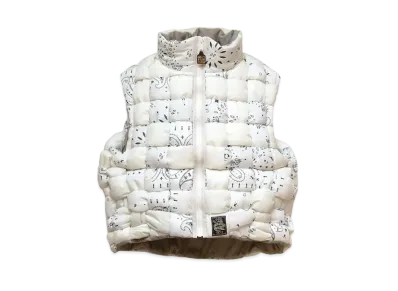 KAPITAL BANDANA TRANSCRIPTION NYLON KEEL WEAVING VEST KAPITAL BANDANA TRANSCRIPTION NYLON KEEL WEAVING VEST