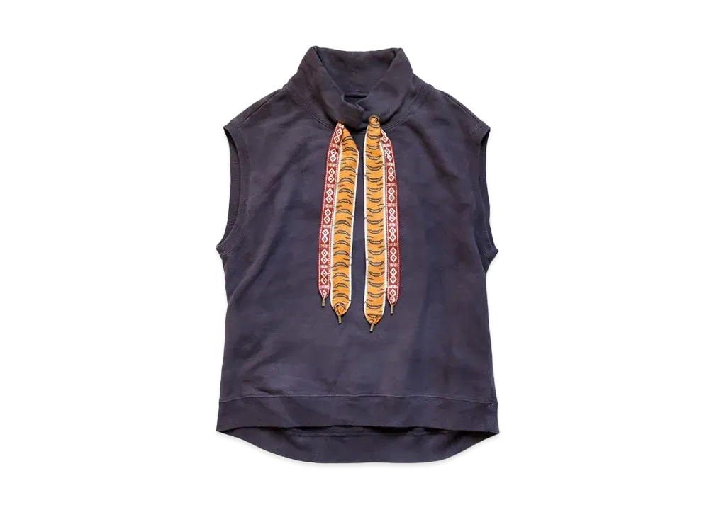 KAPITAL BACK HAIR MLAXY COOK NECK VEST (NEPAL TIGER) "Nonscon"
